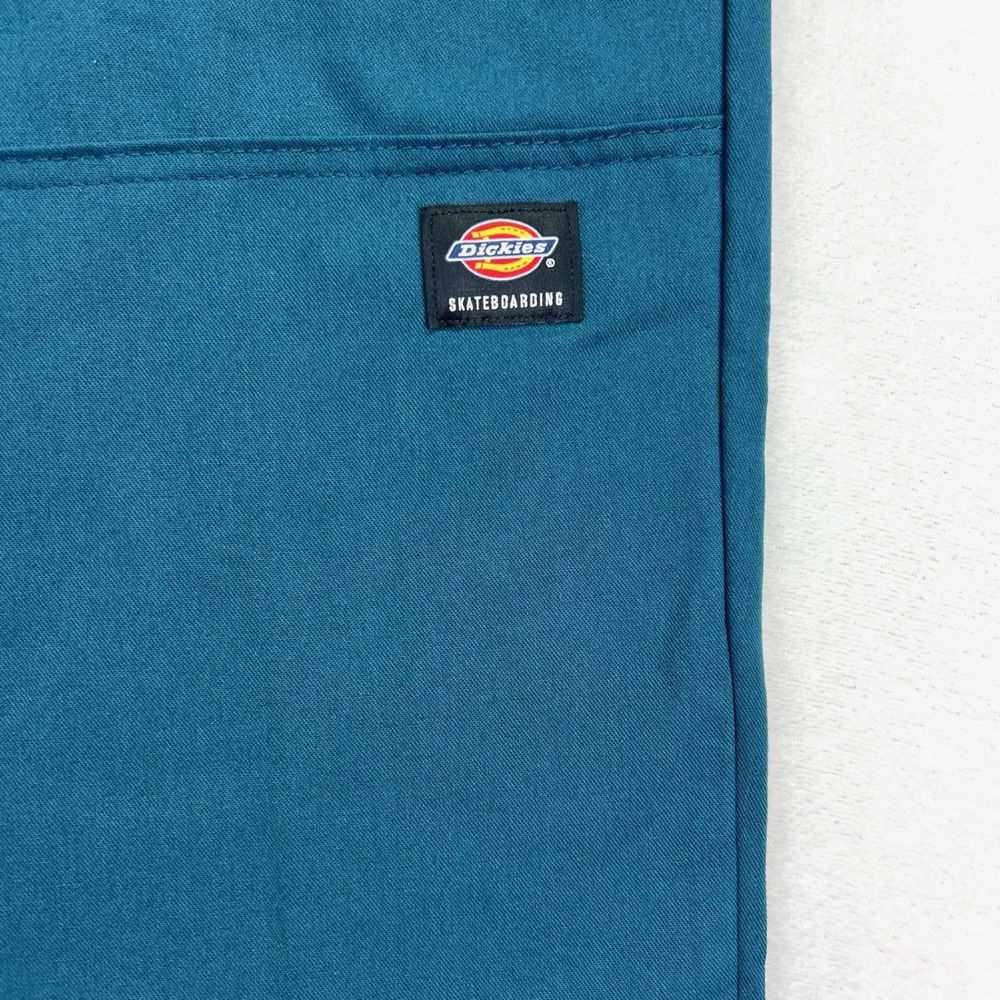 Dickies Skateboarding Double Knee Pants Mens Size 32 Teal Blue Workwear WJ07320 - Picture 3 of 8